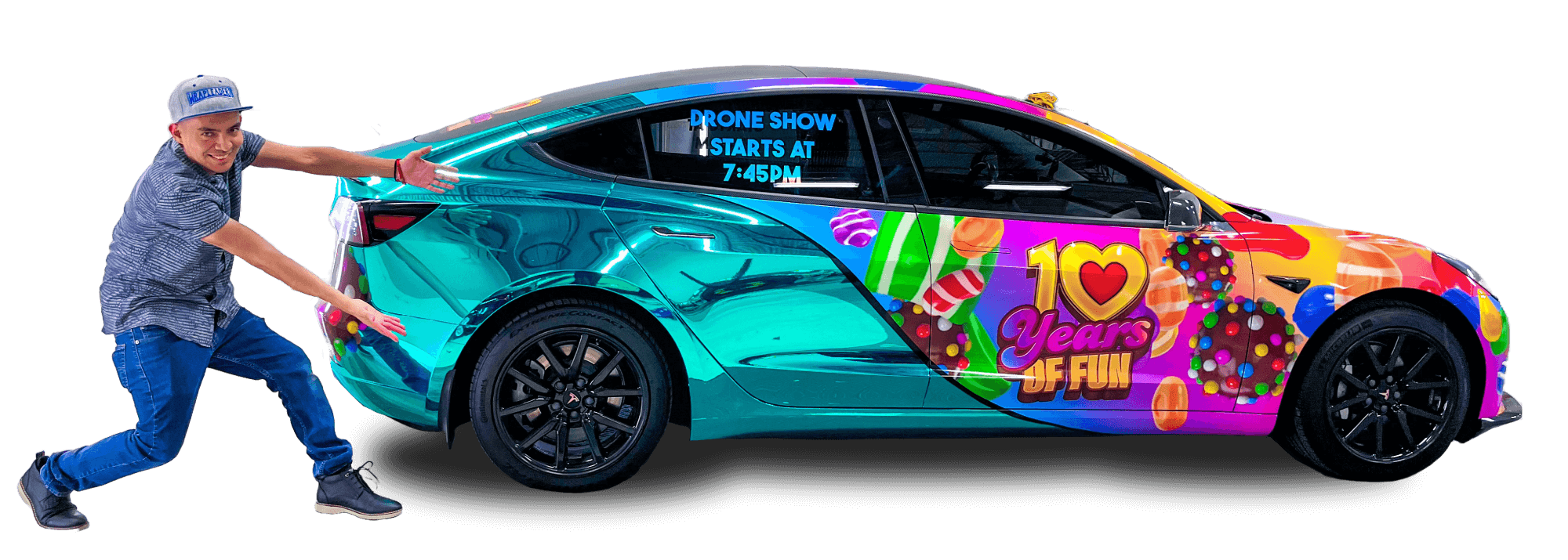Jay The Wrap - Car Wrap